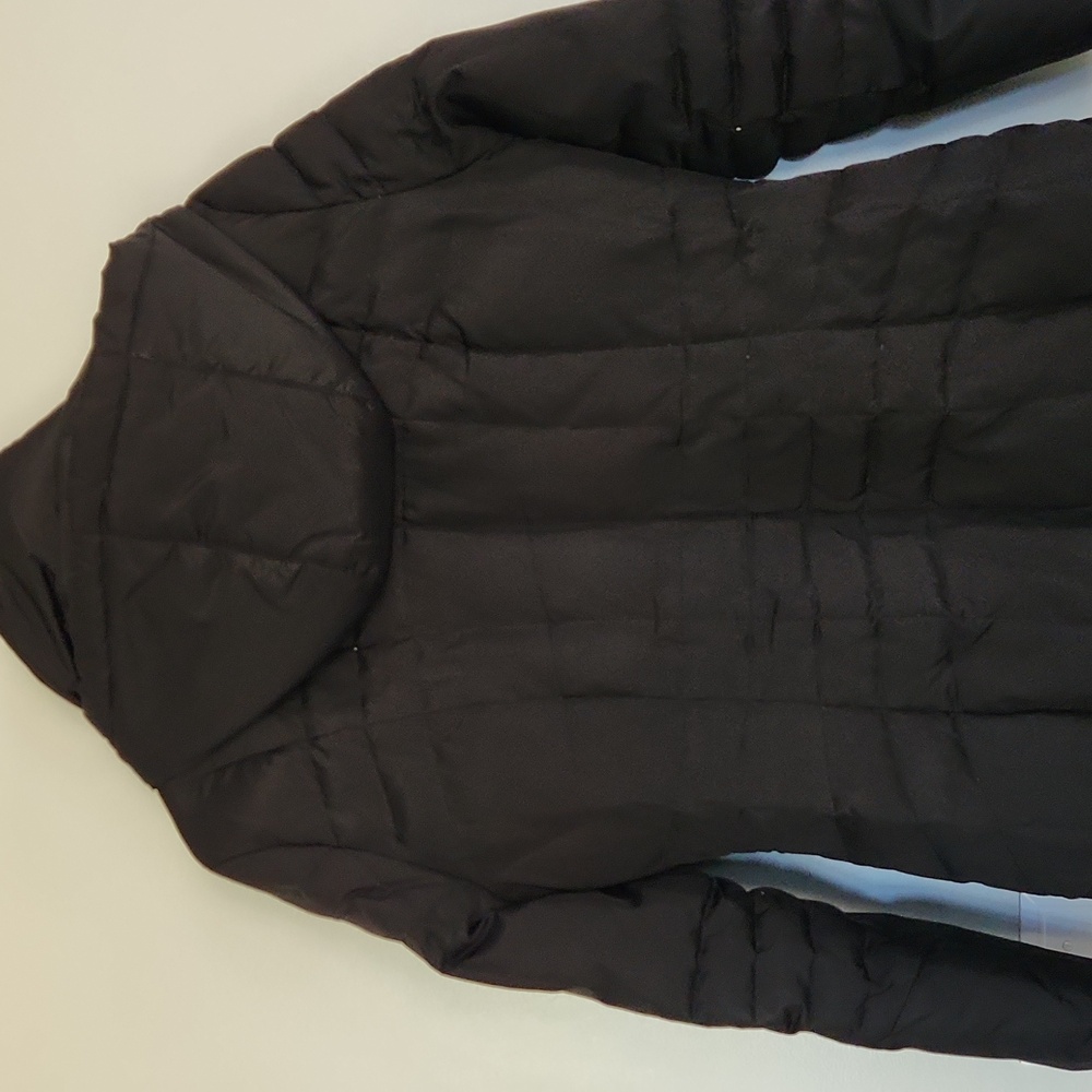 Solid Black Calvin Klein Down Filled Puffer Jacke… - image 5
